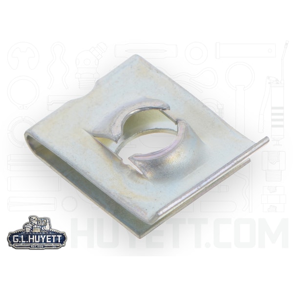 A Raymond Tinnerman SpeedNut U ScrSz 10-32 Pnl.031-.041 ZE15 EFSN-D13387-1032-3B/B - main